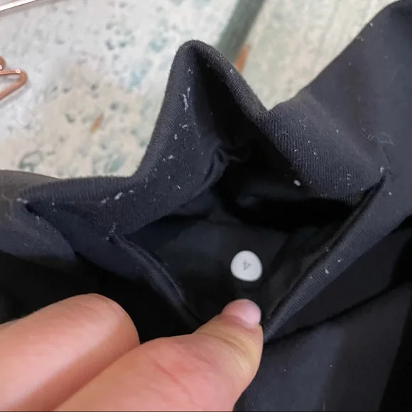 Lululemon 4 wunder unders leggings black mesh special edition active yoga luon - Picture 5 of 7